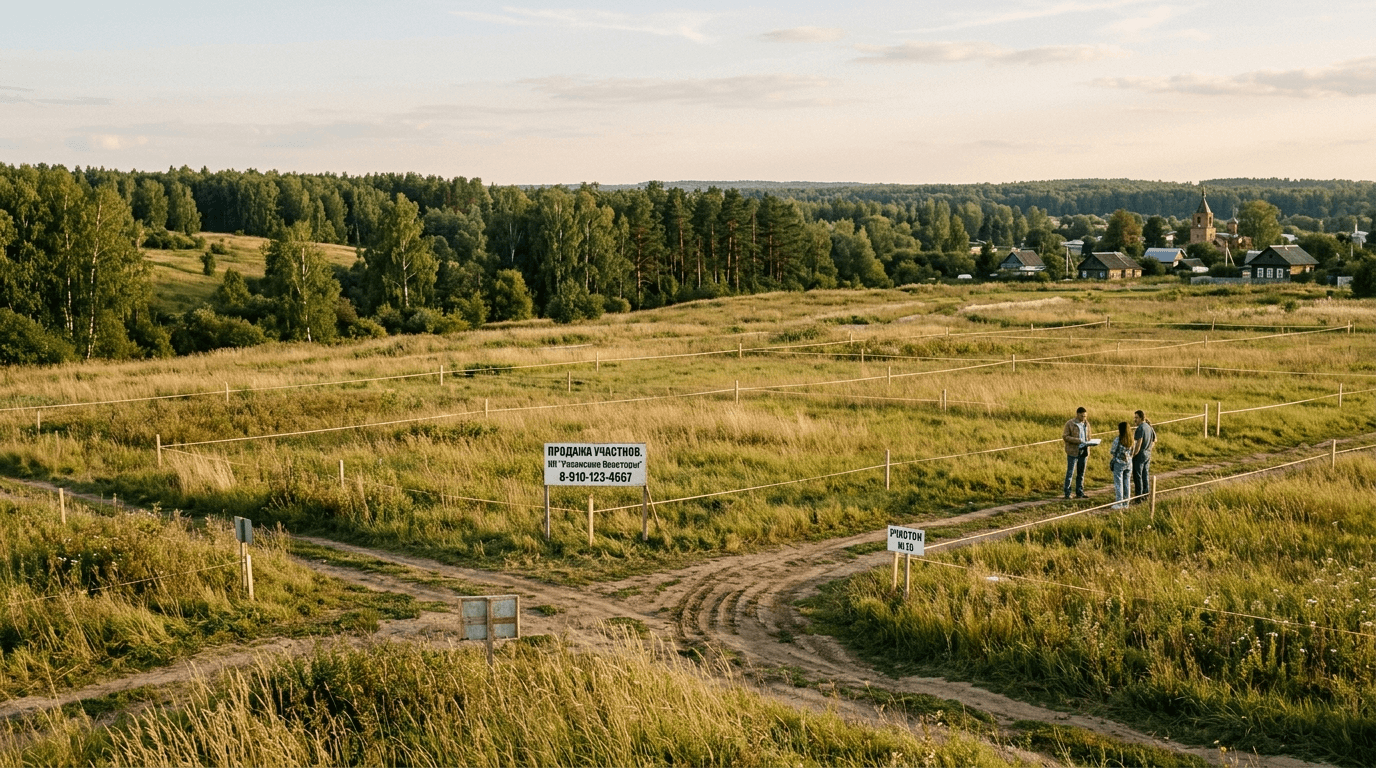 Успешная покупка земли